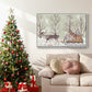 Christmas Time II - Framed Gallery Wrapped Canvas in Floating Frame