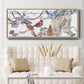 Warm Wishes Collection D - Floater Framed Canvas Print