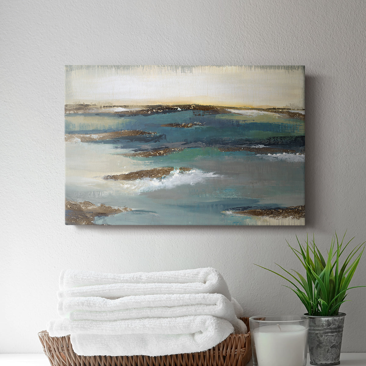 Coastal Bluffs - Canvas Art Print