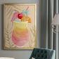 Tropical Cocktail IV - Modern Framed Canvas Print