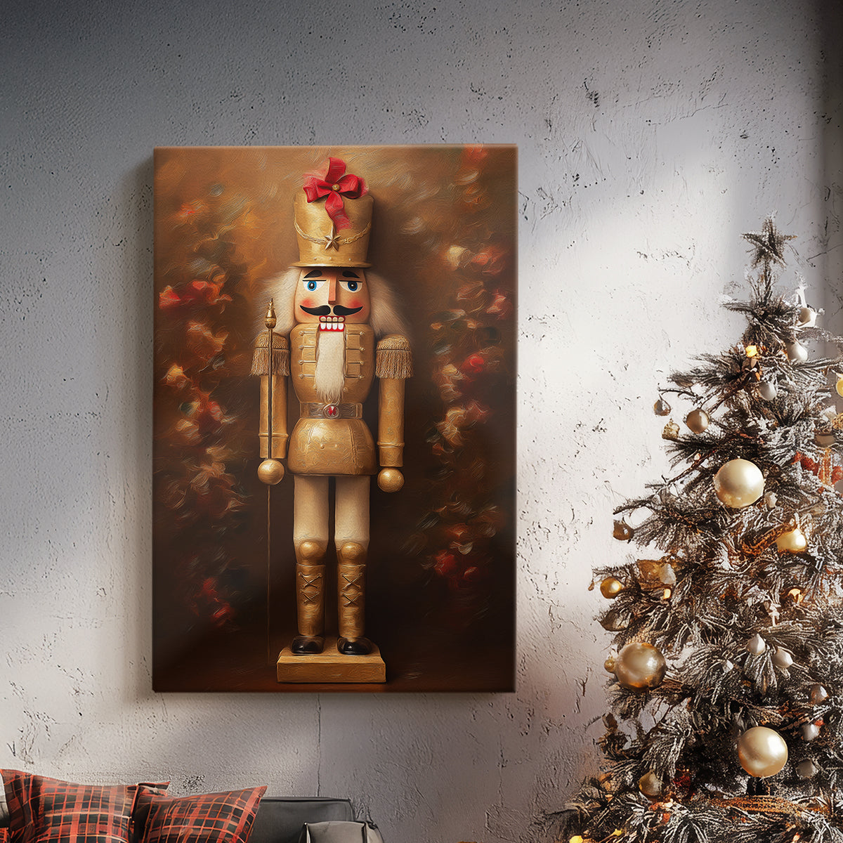 Amber Snow Lane - Canvas Art Print