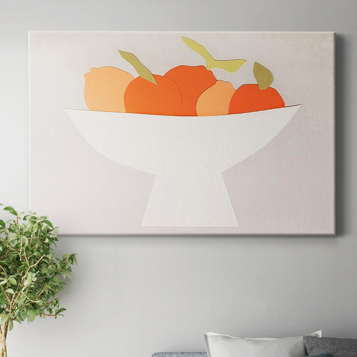 Sumo Citrus I Premium Gallery Wrapped Canvas - Ready to Hang