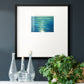 Deep Blue- Premium Framed Print Double Matboard