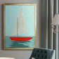 Small Sail II - Modern Framed Canvas Print