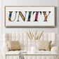 Unity - Floater Framed Canvas Print