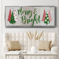 Merry & Bright - Floater Framed Canvas Print