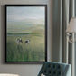 Out to Pasture II - Modern Framed Canvas Print