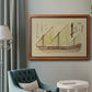 Antique Ship Plan VI Premium Framed Canvas- Ready to Hang