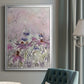 Floral Entertainment I - Modern Framed Canvas Print