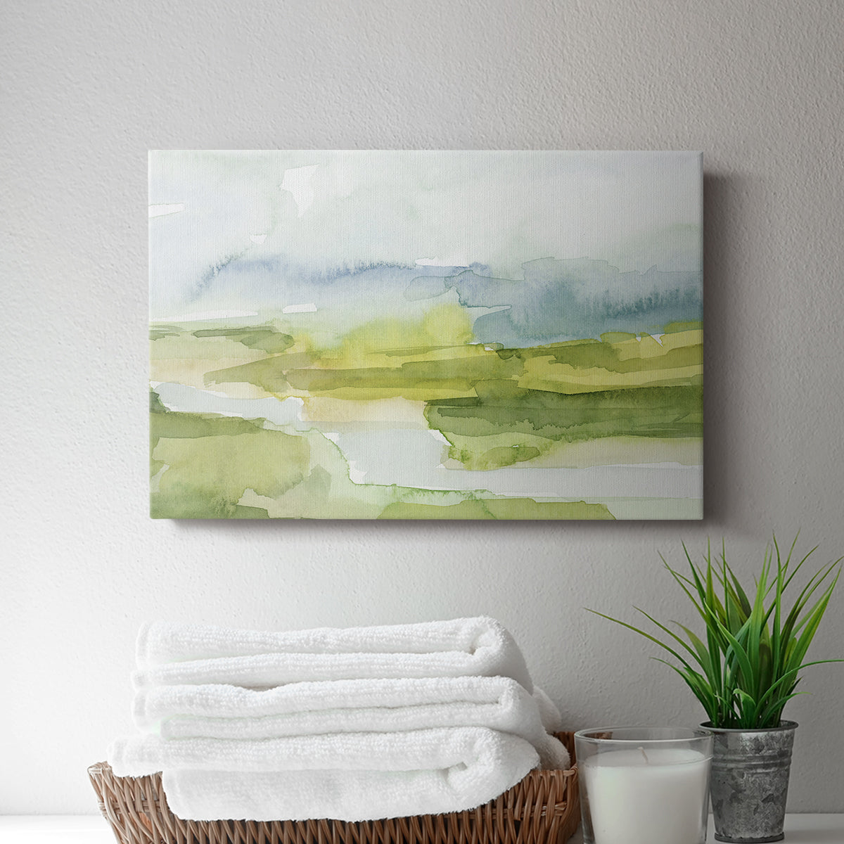 Watery Lowlands I - Canvas Art Print