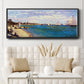 Regatta at Sainte Adresse - Floater Framed Canvas Print