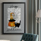 Happy Halloween Pumpkin - Modern Framed Canvas Print