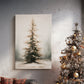 Night of Pearled Fir - Canvas Art Print