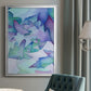 Fallen Leaves - Modern Framed Canvas Print