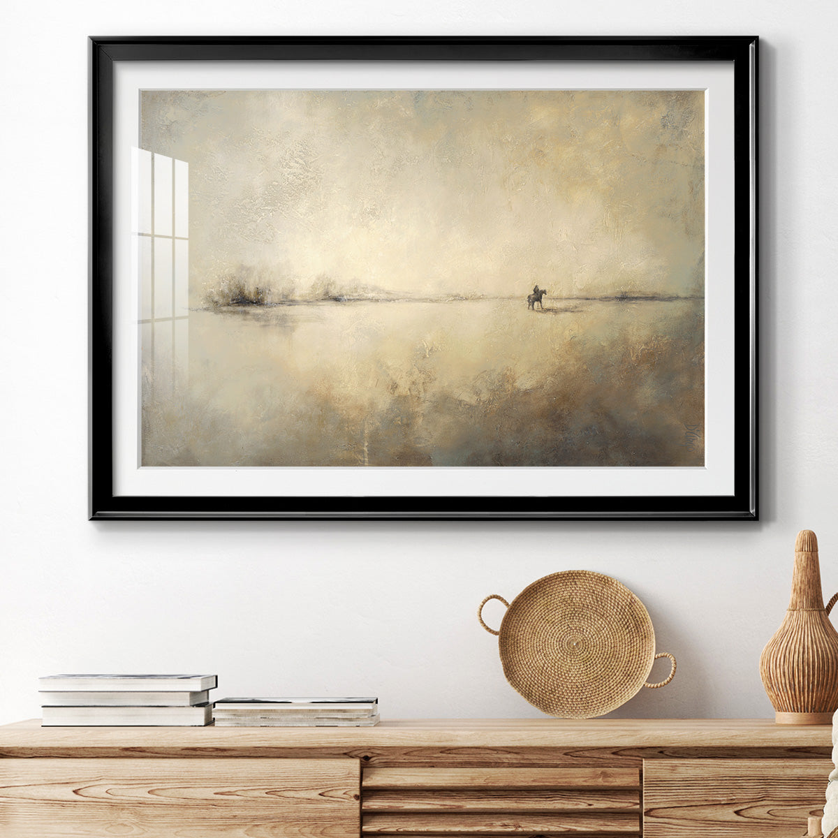 Travelers Premium Framed Print - Ready to Hang