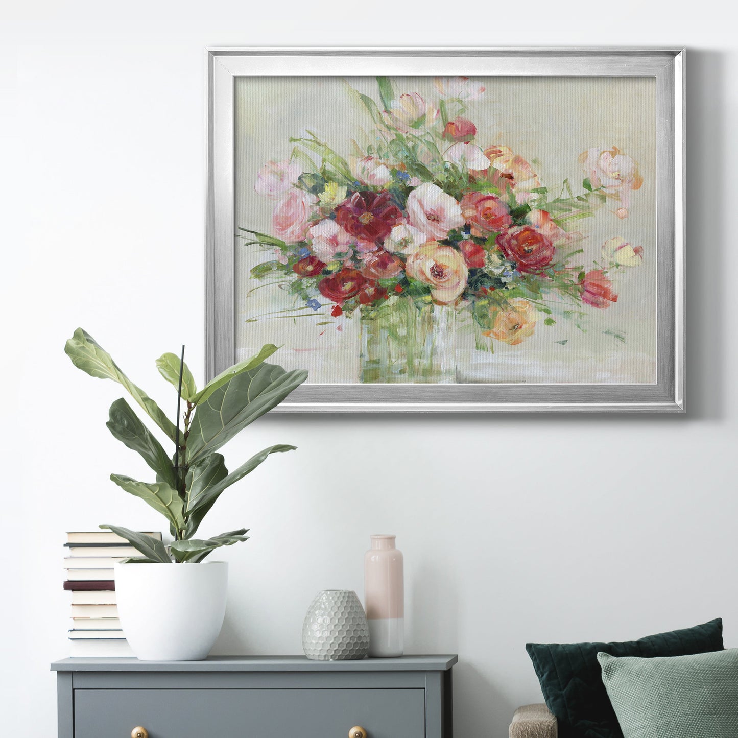 Just Peachy Premium Classic Framed Canvas - Ready to Hang