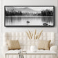 Mountain Reflection - Floater Framed Canvas Print