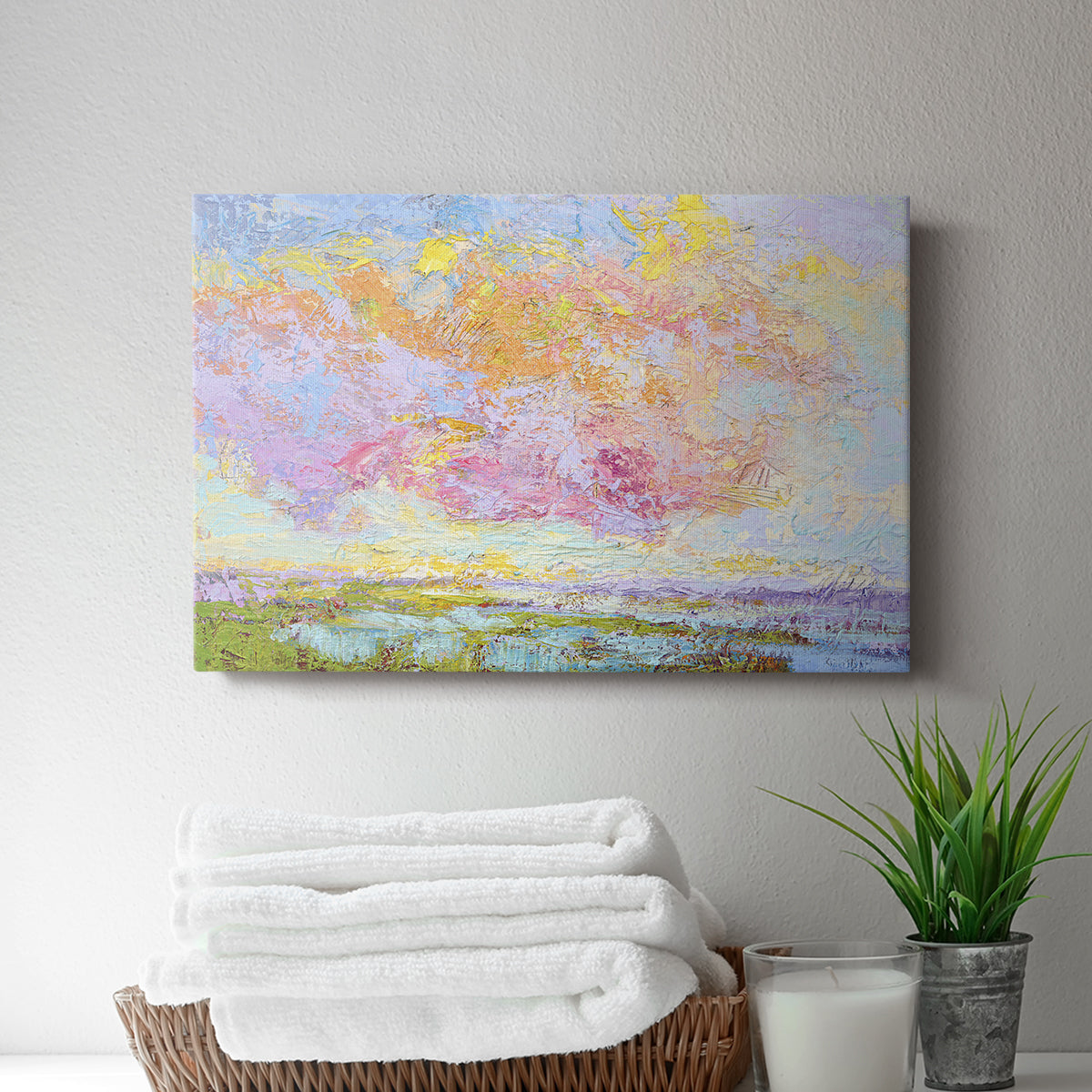 On a Summer's Eve - Canvas Art Print