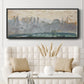 Winter Landscape with Evening Sky, 1870 - Floater Framed Canvas Print