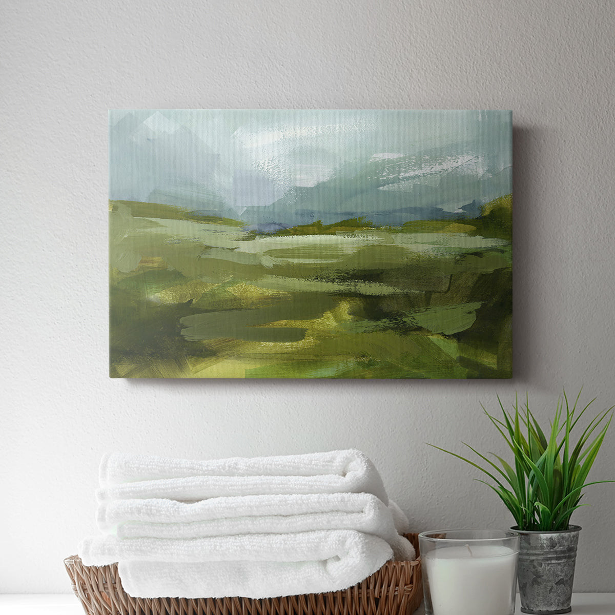 Emerald View II - Canvas Art Print