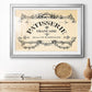 Antique French Label I - Modern Framed Art Print