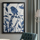 Bluebird Silhouette II - Modern Framed Canvas Print