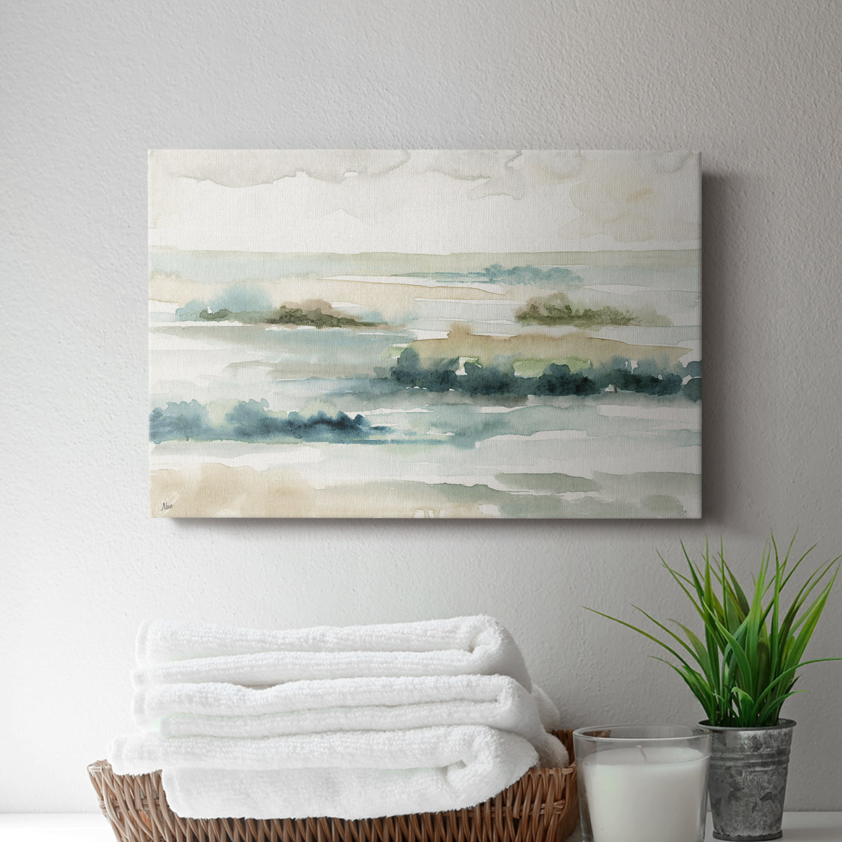 Pastel Panorama - Canvas Art Print