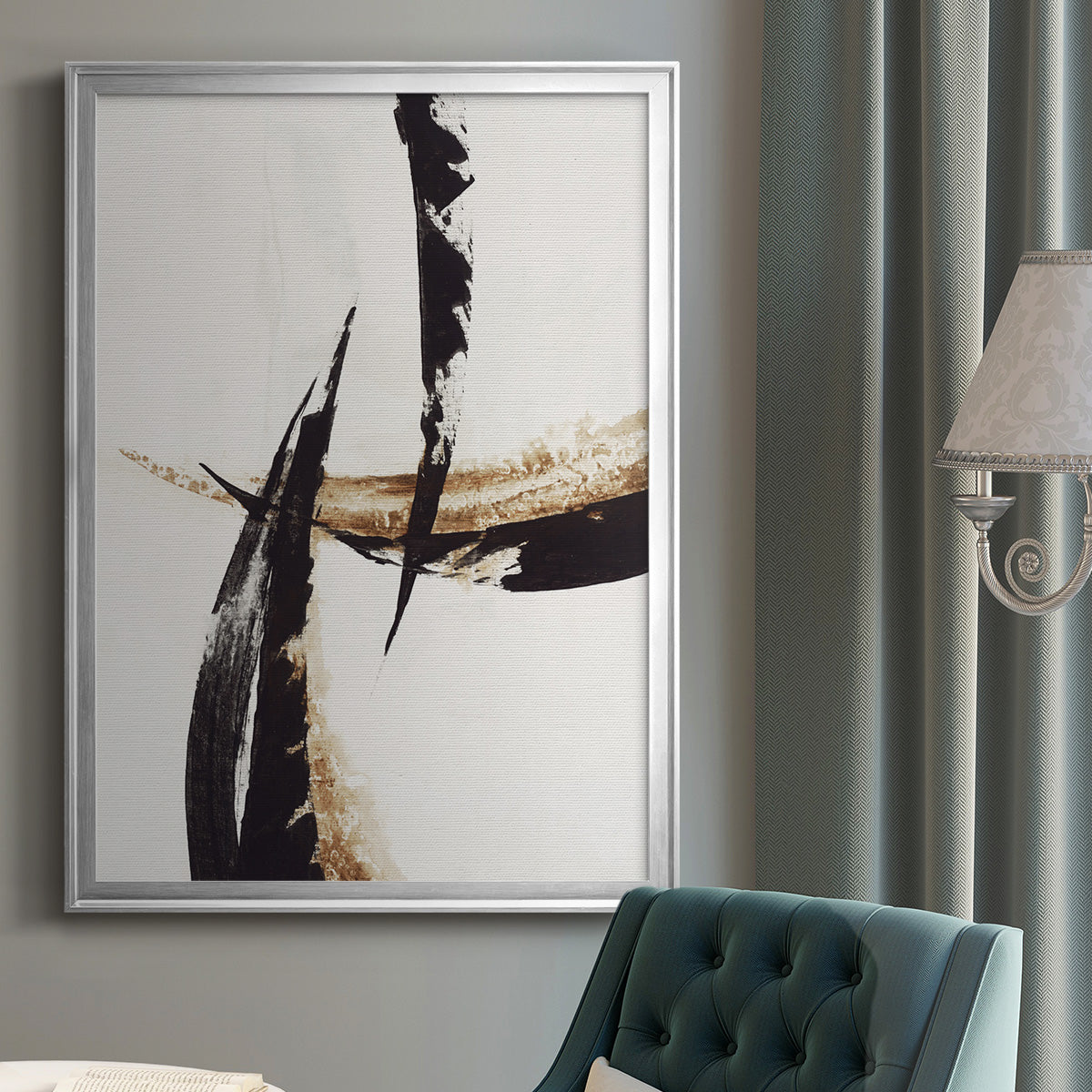 High Style II - Modern Framed Canvas Print