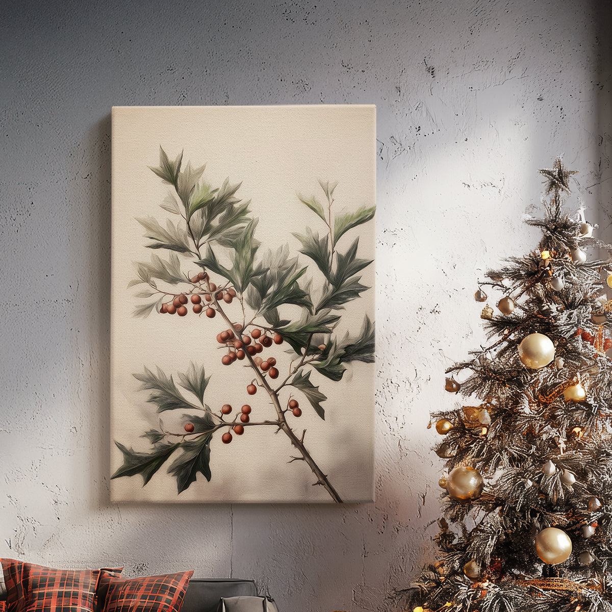 Gilded Serenade of Twilight - Canvas Art Print
