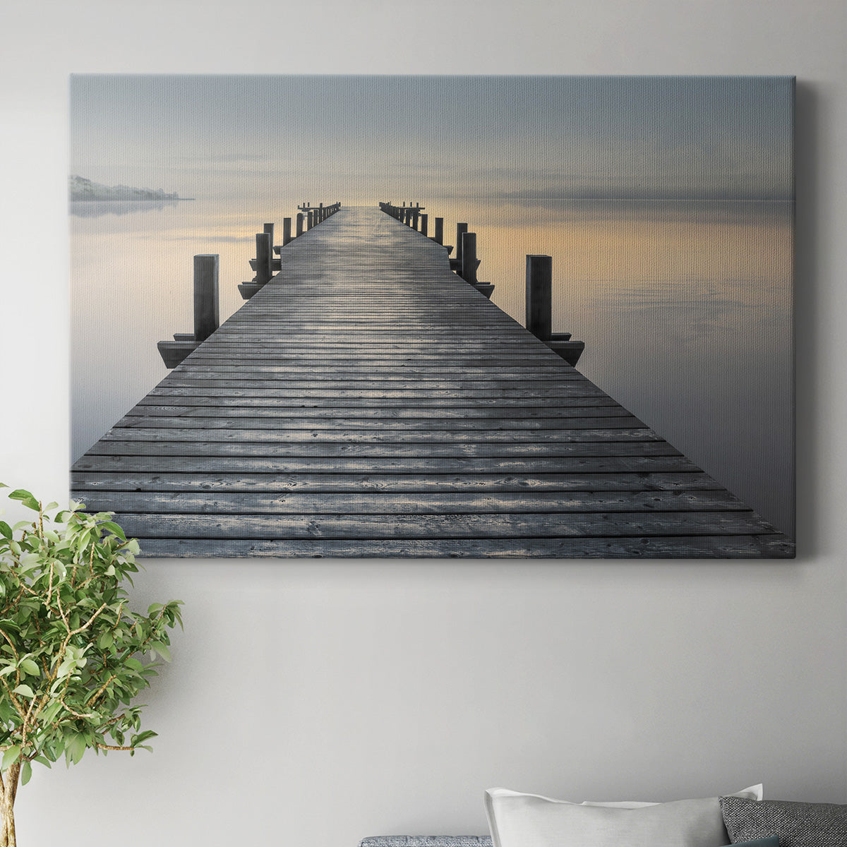 Sun Down Premium Gallery Wrapped Canvas - Ready to Hang