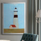 Lookout Point II - Modern Framed Canvas Print