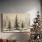 Sugar Whisper of Fir - Canvas Art Print