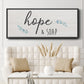 Hope & Soap - Floater Framed Canvas Print