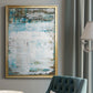 Beach Glass - Modern Framed Canvas Print