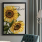 You Are My Sunshine - Modern Framed Canvas Print