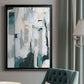 Sea Cavern Strata I - Modern Framed Canvas Print
