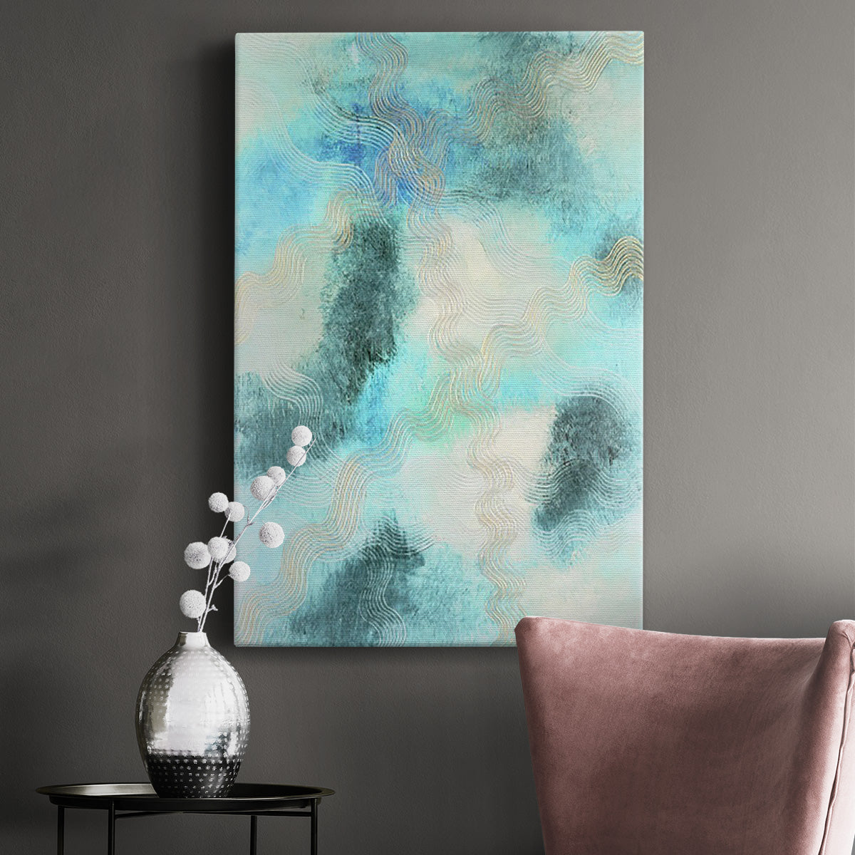 Blue Shift II - Canvas Art Print