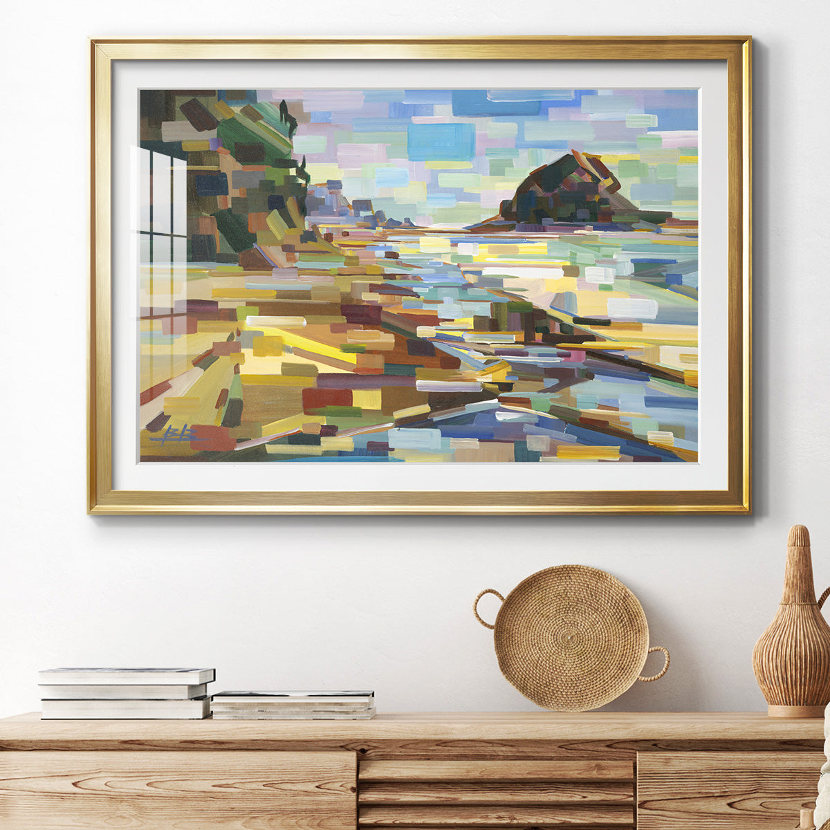 Best Coast - Modern Framed Art Print