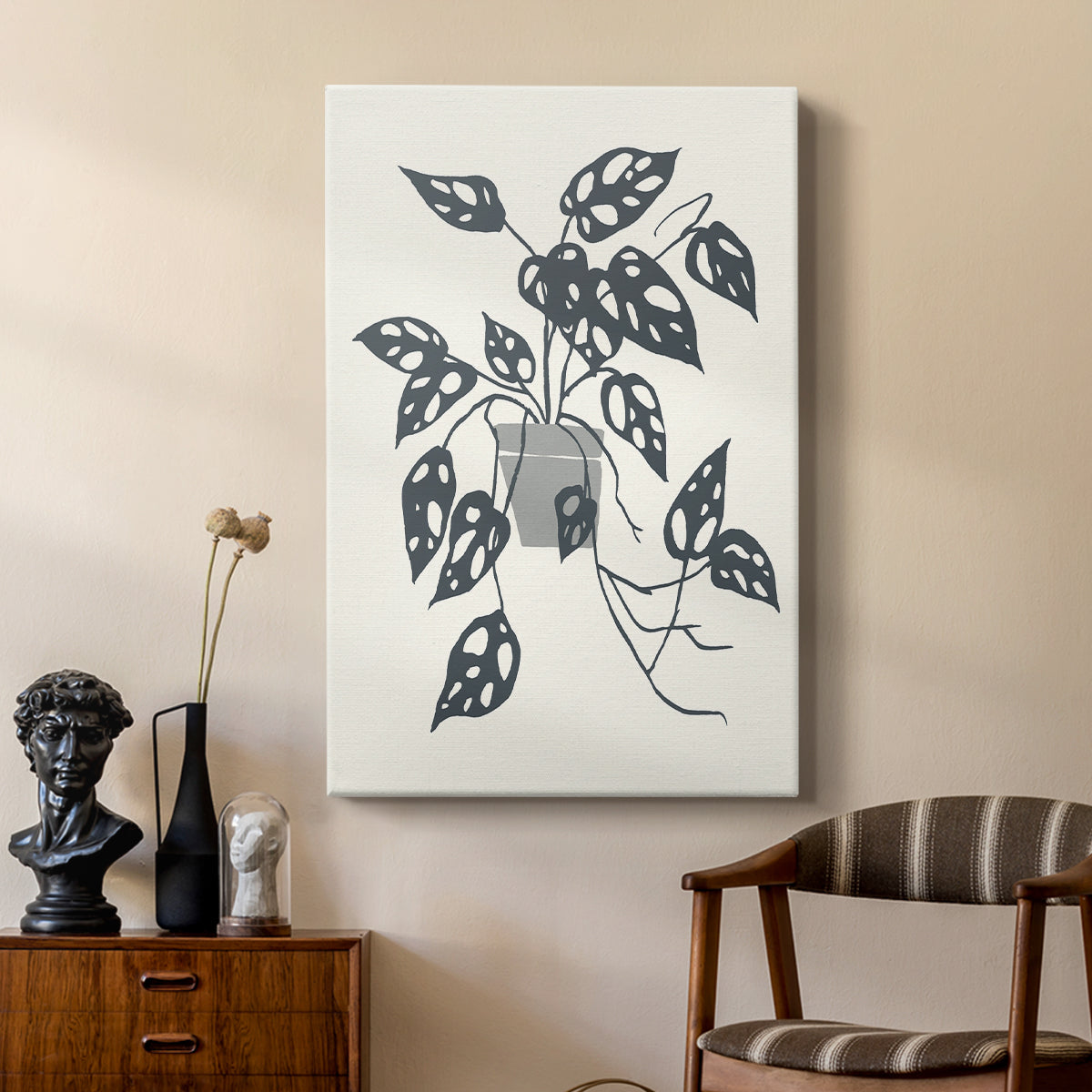 Growing Leaves I - Canvas Art Print
