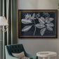 Foliage on Navy IV Premium Framed Canvas- Ready to Hang