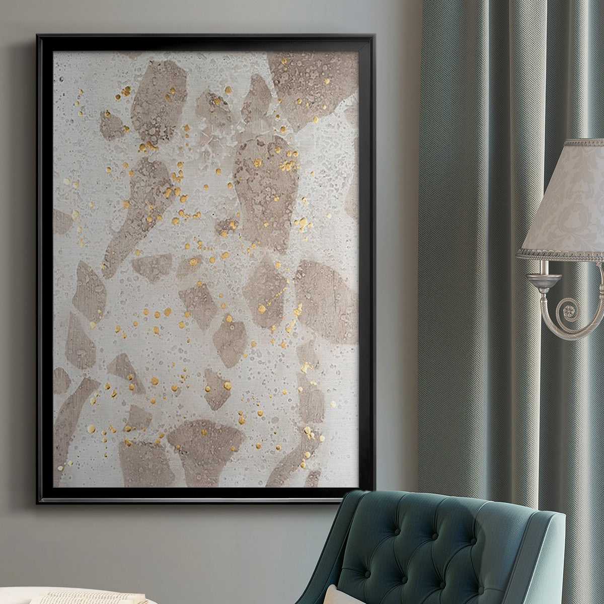 Chordata II - Modern Framed Canvas Print