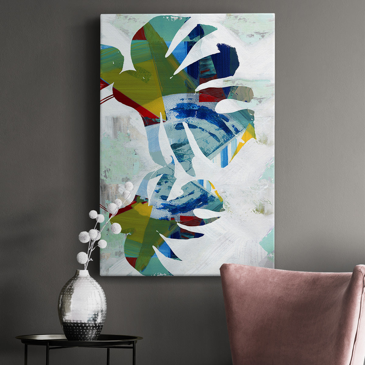 Monstera III Premium Gallery Wrapped Canvas - Ready to Hang