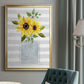 Sunflower Perfume I - Modern Framed Canvas Print