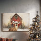 Gilded Manger Serenade - Canvas Art Print