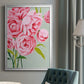 This Year's Peonies II - Modern Framed Canvas Print