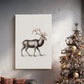 Frostlit Blessing of Hearth - Canvas Art Print