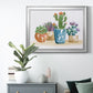 Summer Succulents II Premium Classic Framed Canvas - Ready to Hang