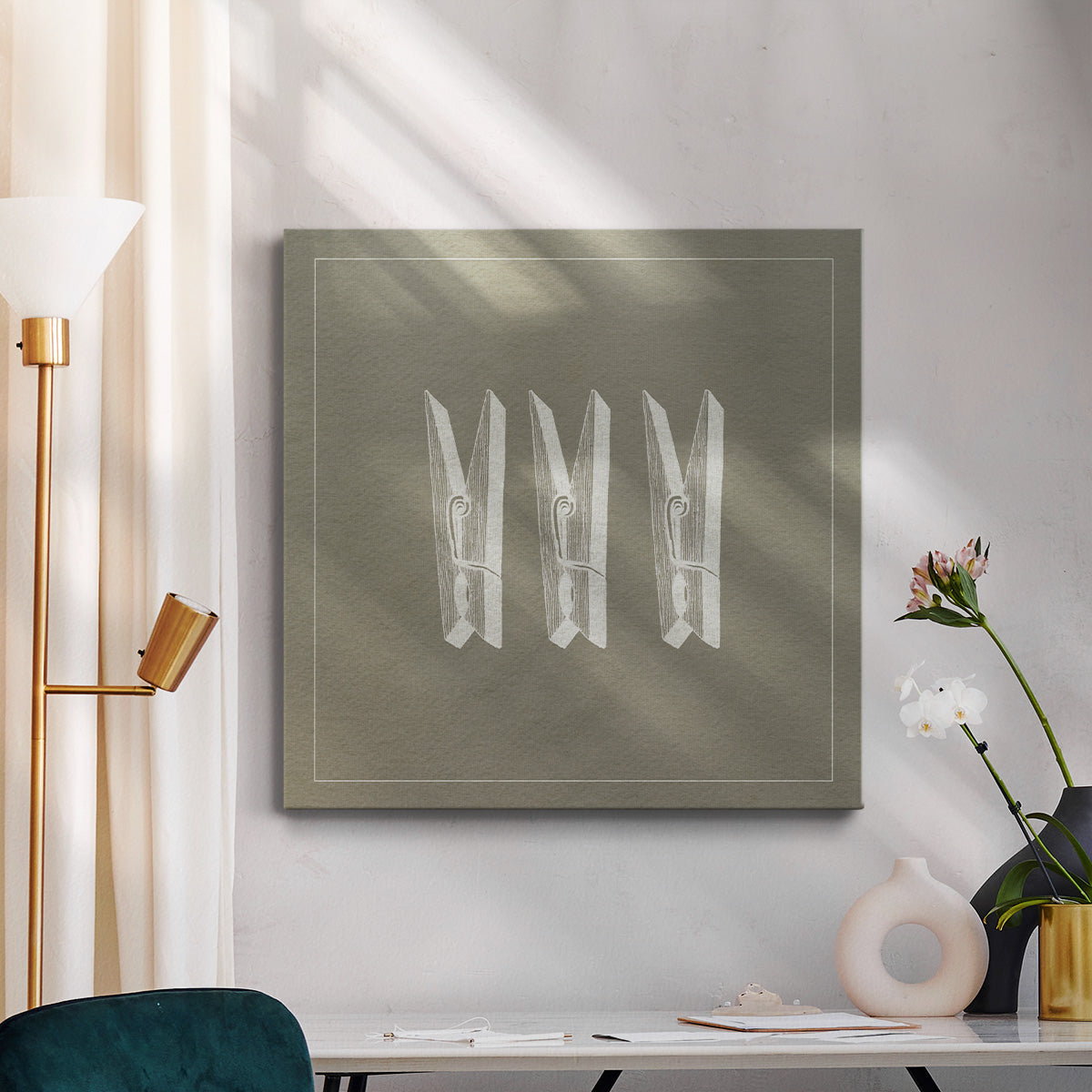 Laundry Tips VI - Canvas Art Print