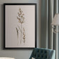 Delicate Stems II - Modern Framed Canvas Print