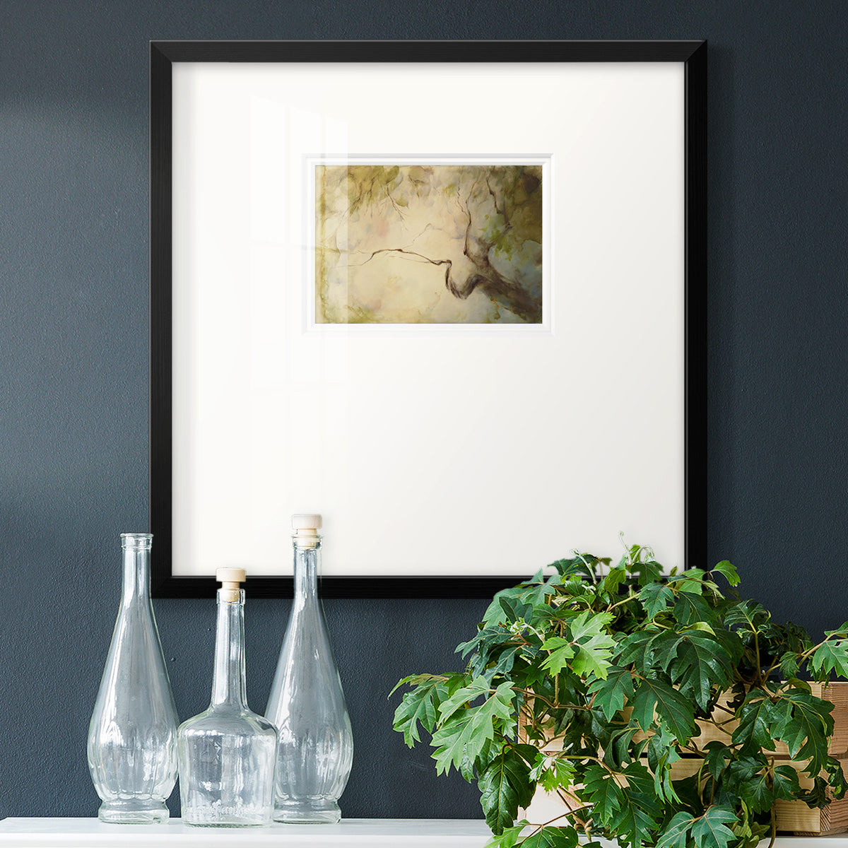 Verdant April Premium Framed Print Double Matboard